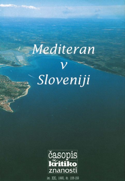 Boja Baskar,et al.: Mediteran v Sloveniji
