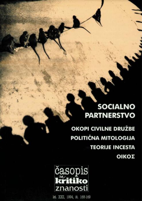 Darij Zadnikar,et al.: Socialno partnerstvo
