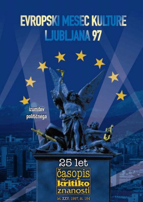 Darij Zadnikar,et al.: Evropski mesec kulture: Ljubljana 97